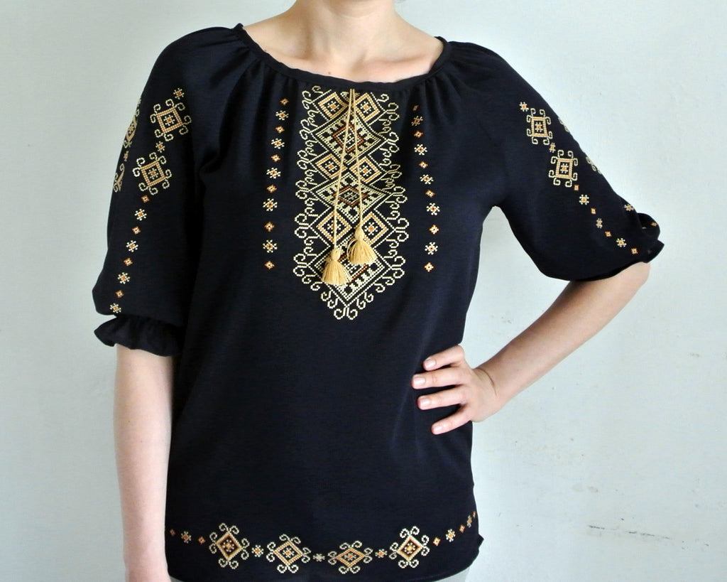 Freya Black Lace Blouse — view 2
