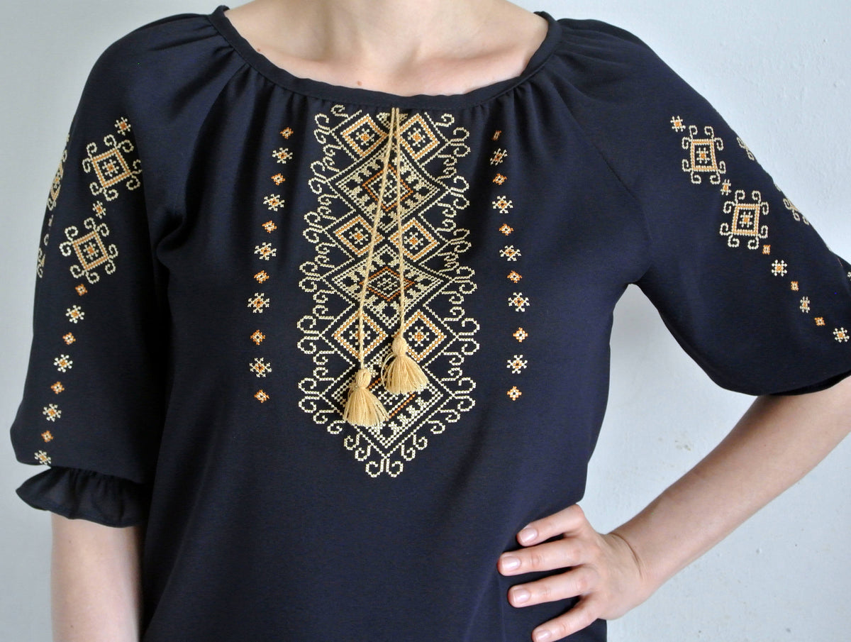 Freya Black Lace Blouse — view 3