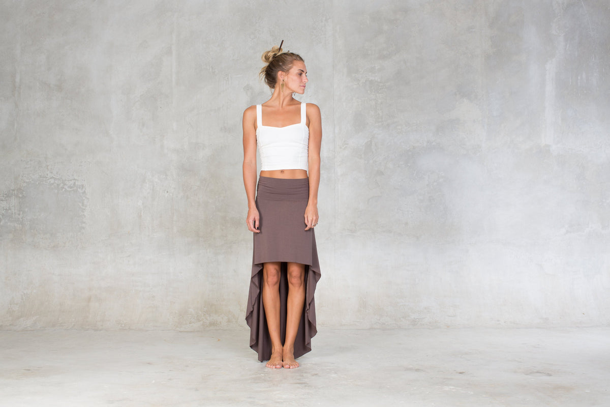 Elsie Gray Maxi Skirt — Hippie Chick