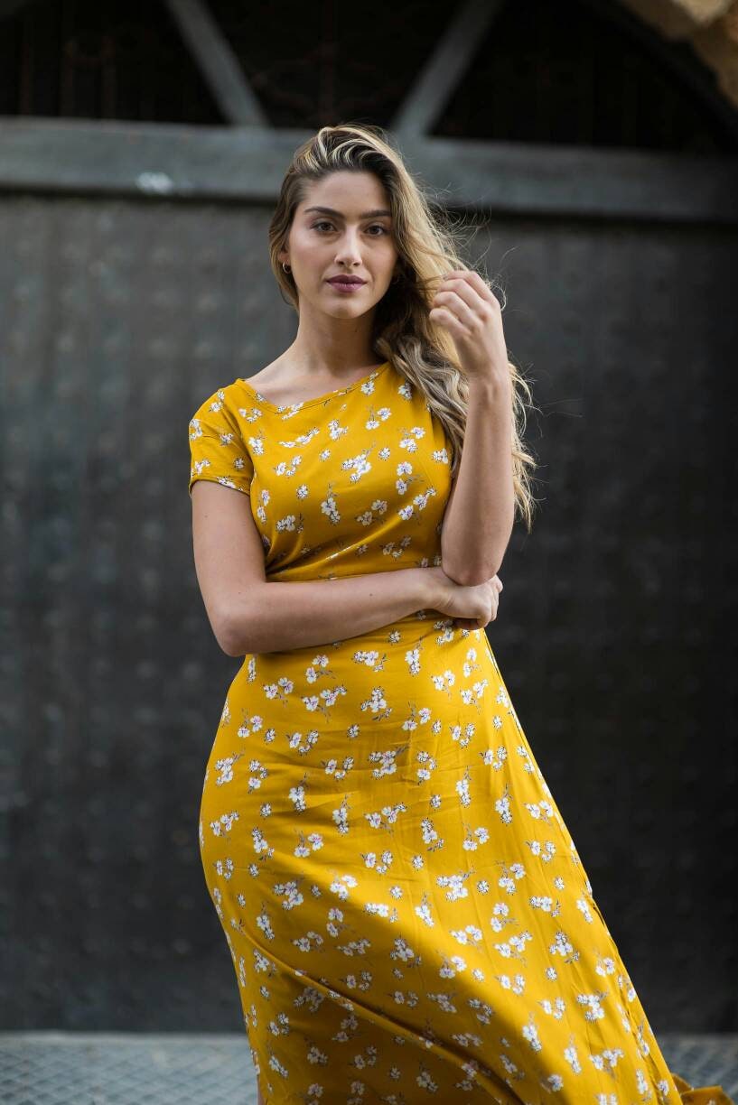 Marlo Floral Maxi Dress — view 3