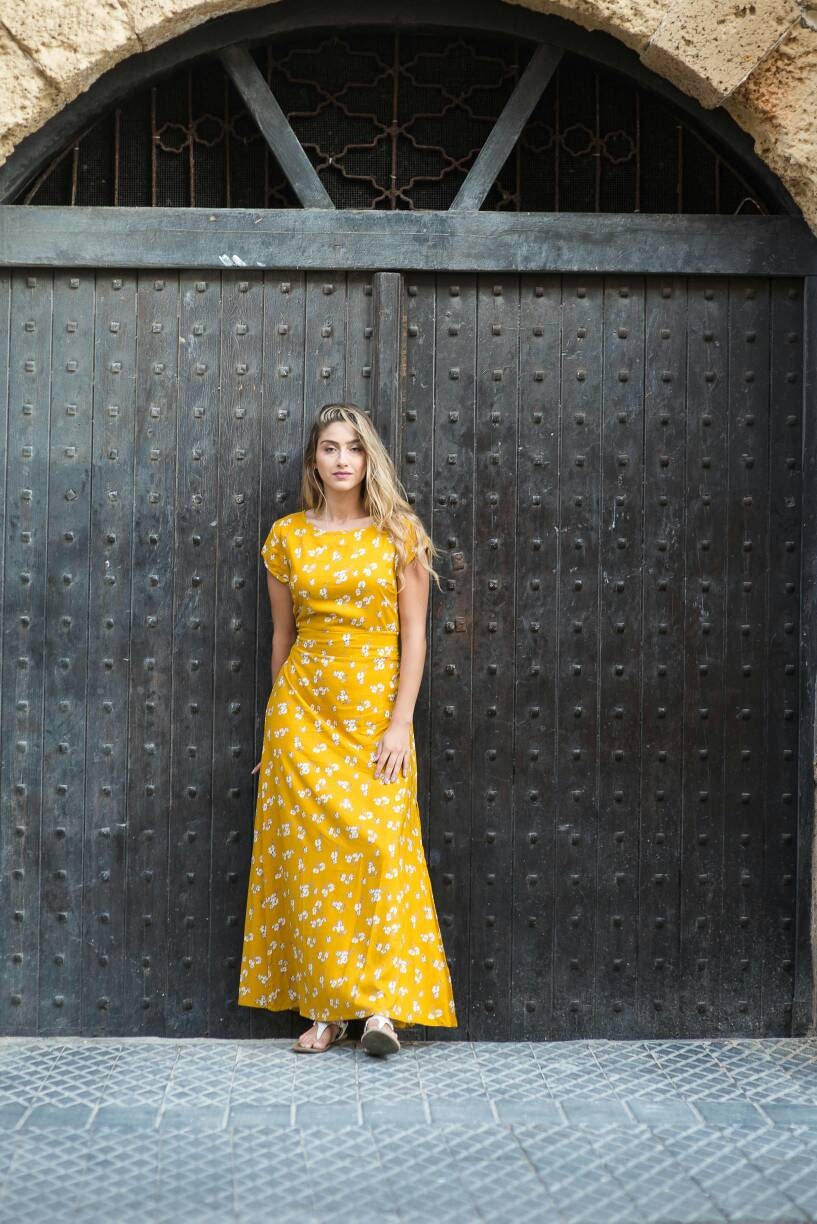 Marlo Floral Maxi Dress — view 2