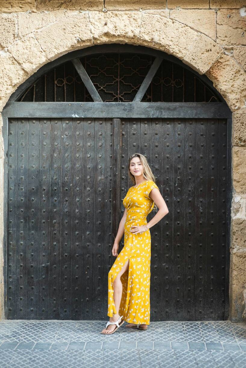 Marlo Floral Maxi Dress — view 4