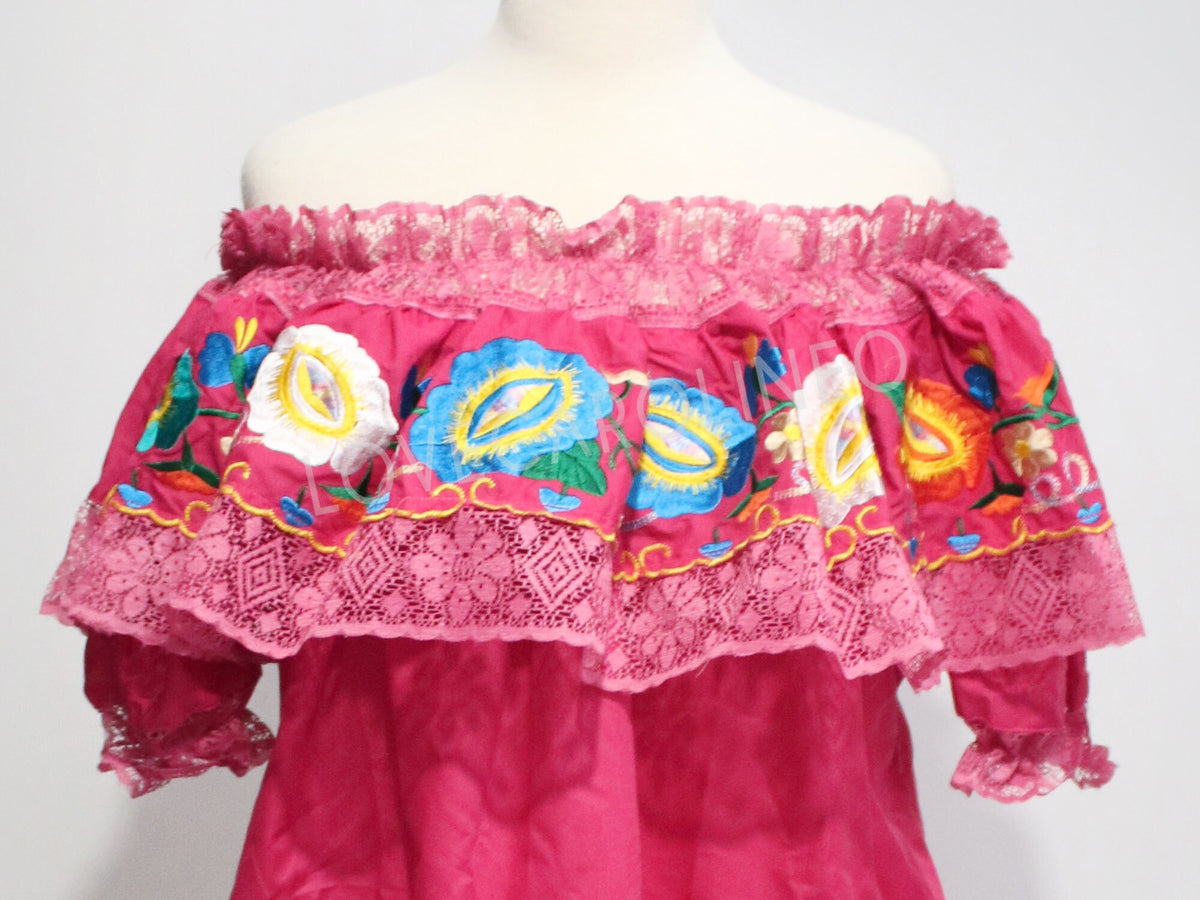 Olive Pink Blouse — view 4