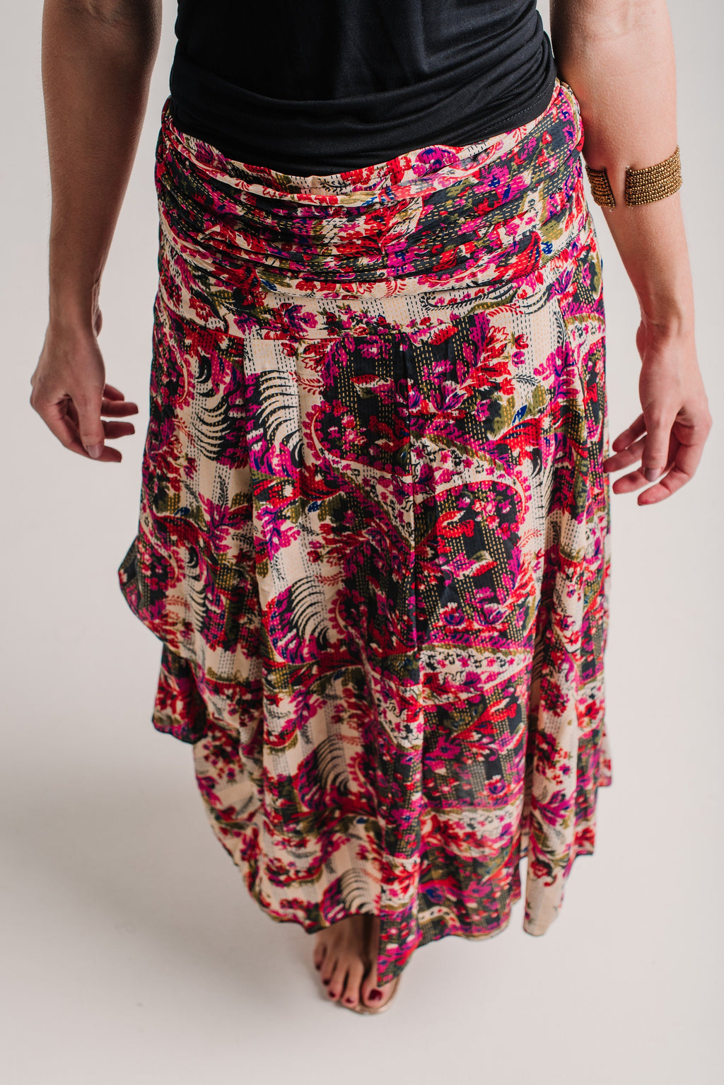 Tessa Floral Maxi Skirt — view 3