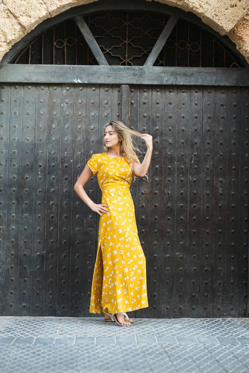 Marlo Floral Maxi Dress — Hippie Chick