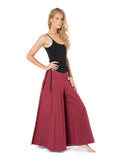 Ava Red Cotton Maxi Skirt — Hippie Chick