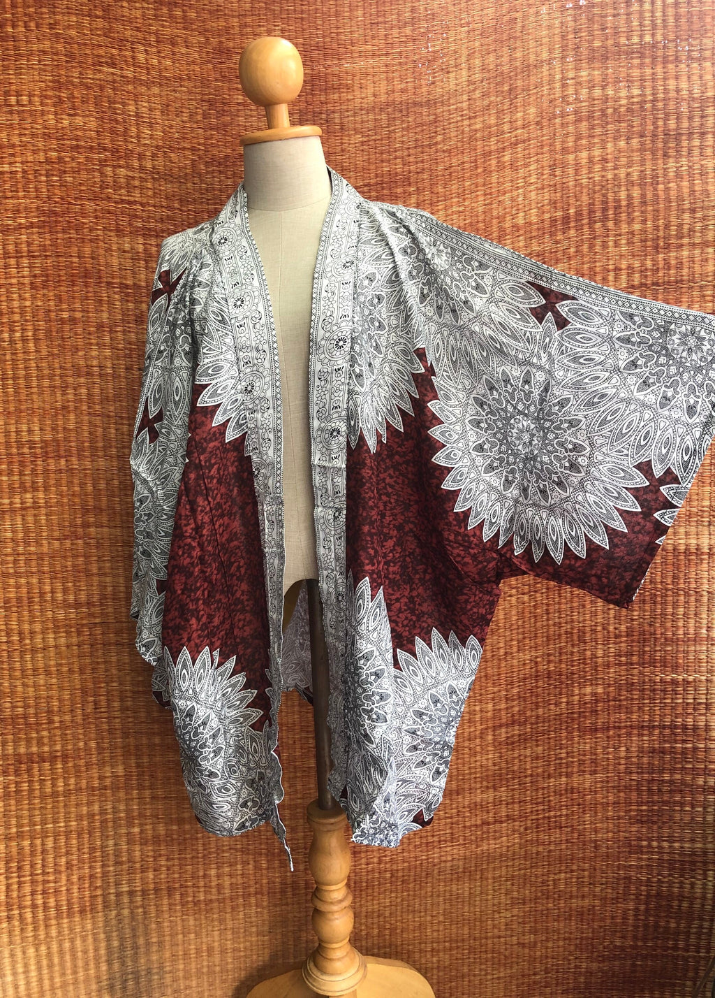 Paloma Navy Cotton Kimono — view 6
