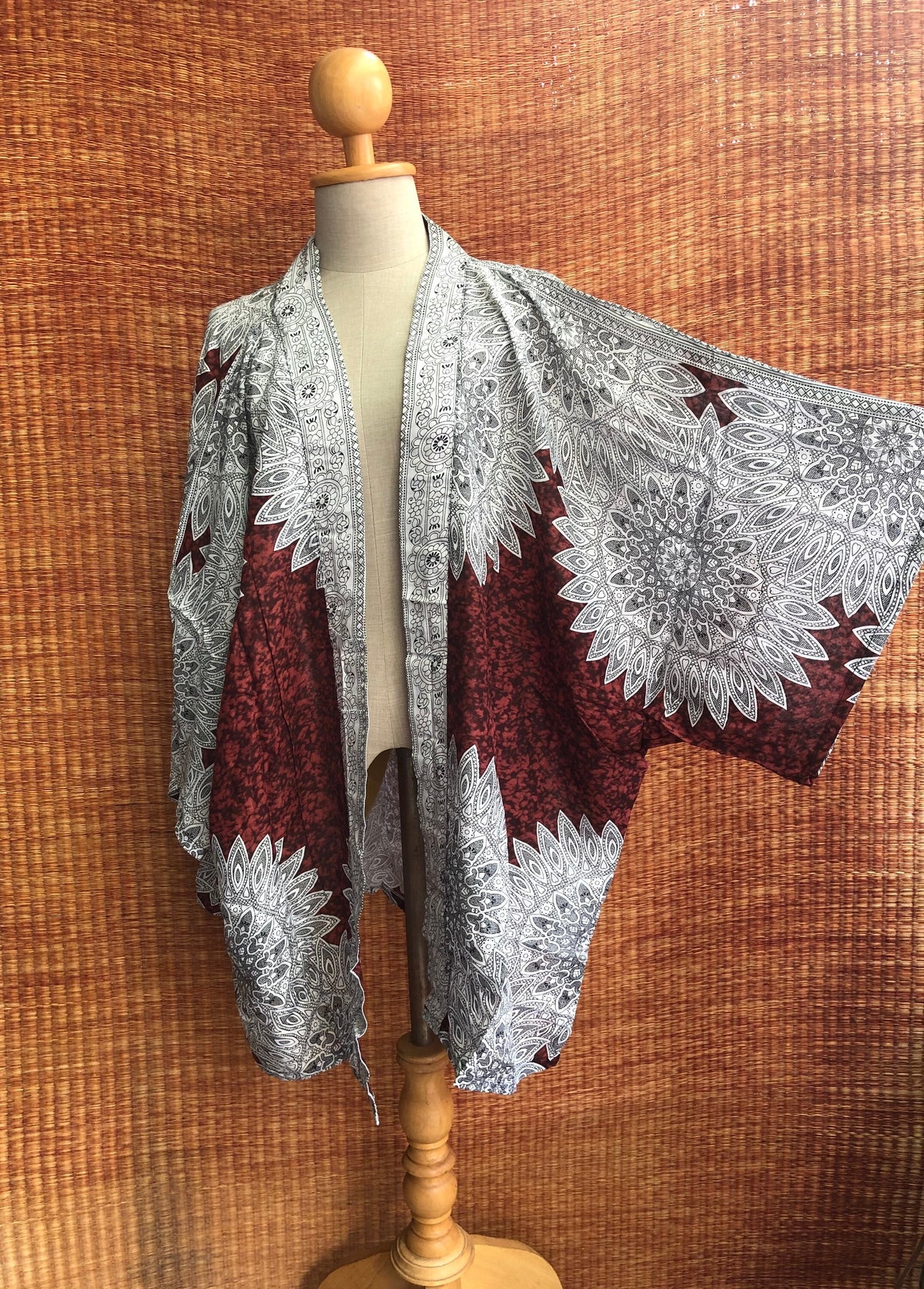 Paloma Navy Cotton Kimono — view 6