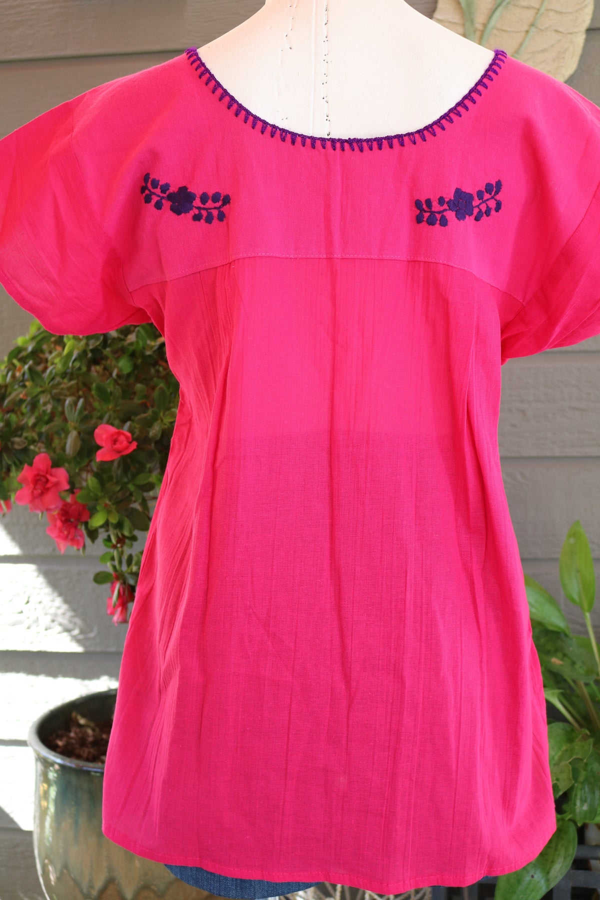 Kenna Floral Cotton Blouse — view 5