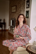 Clara Gray Cotton Kimono — Hippie Chick