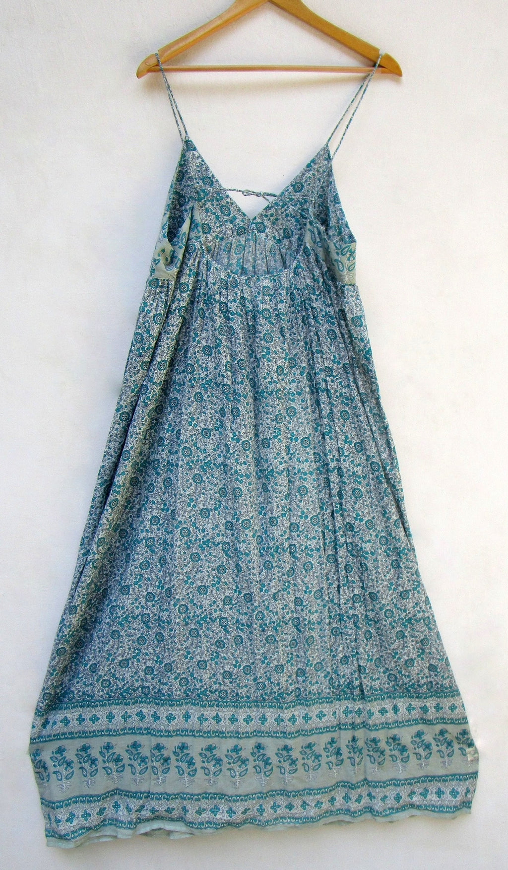 Jade Floral Cotton Maxi Dress — view 5