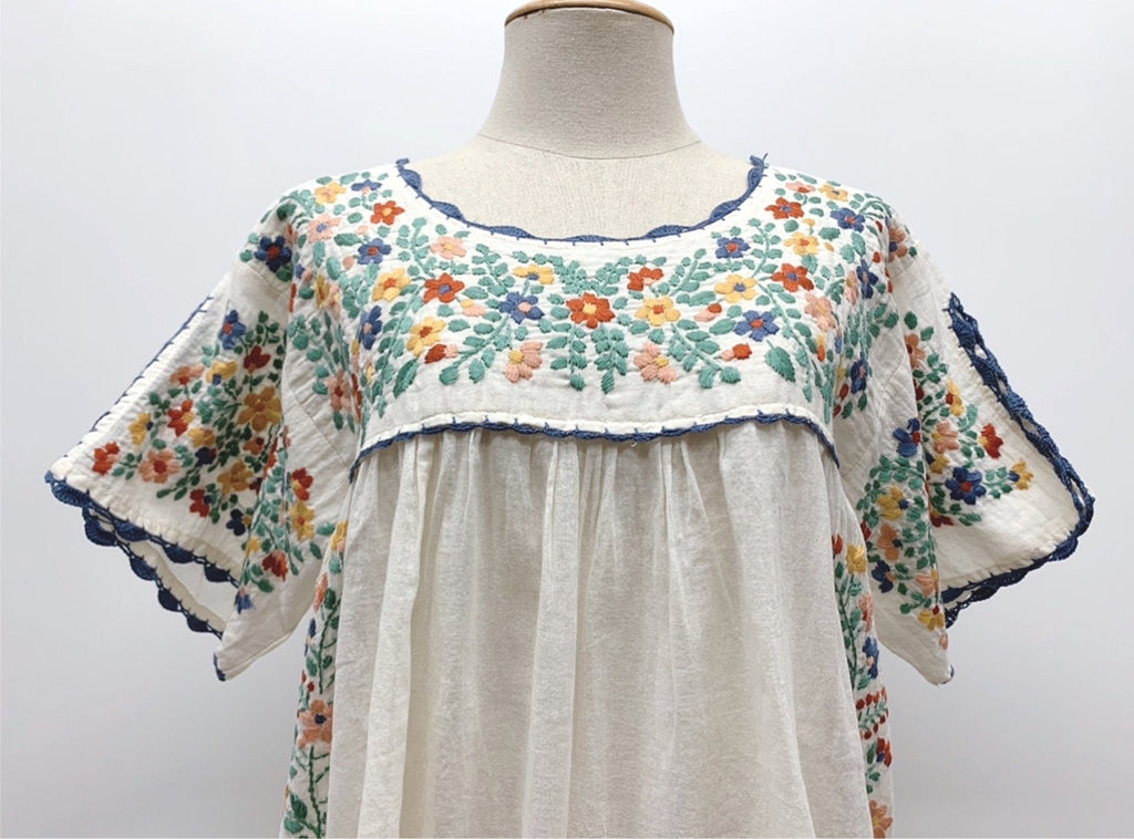 Kit Beige Cotton Blouse — view 3