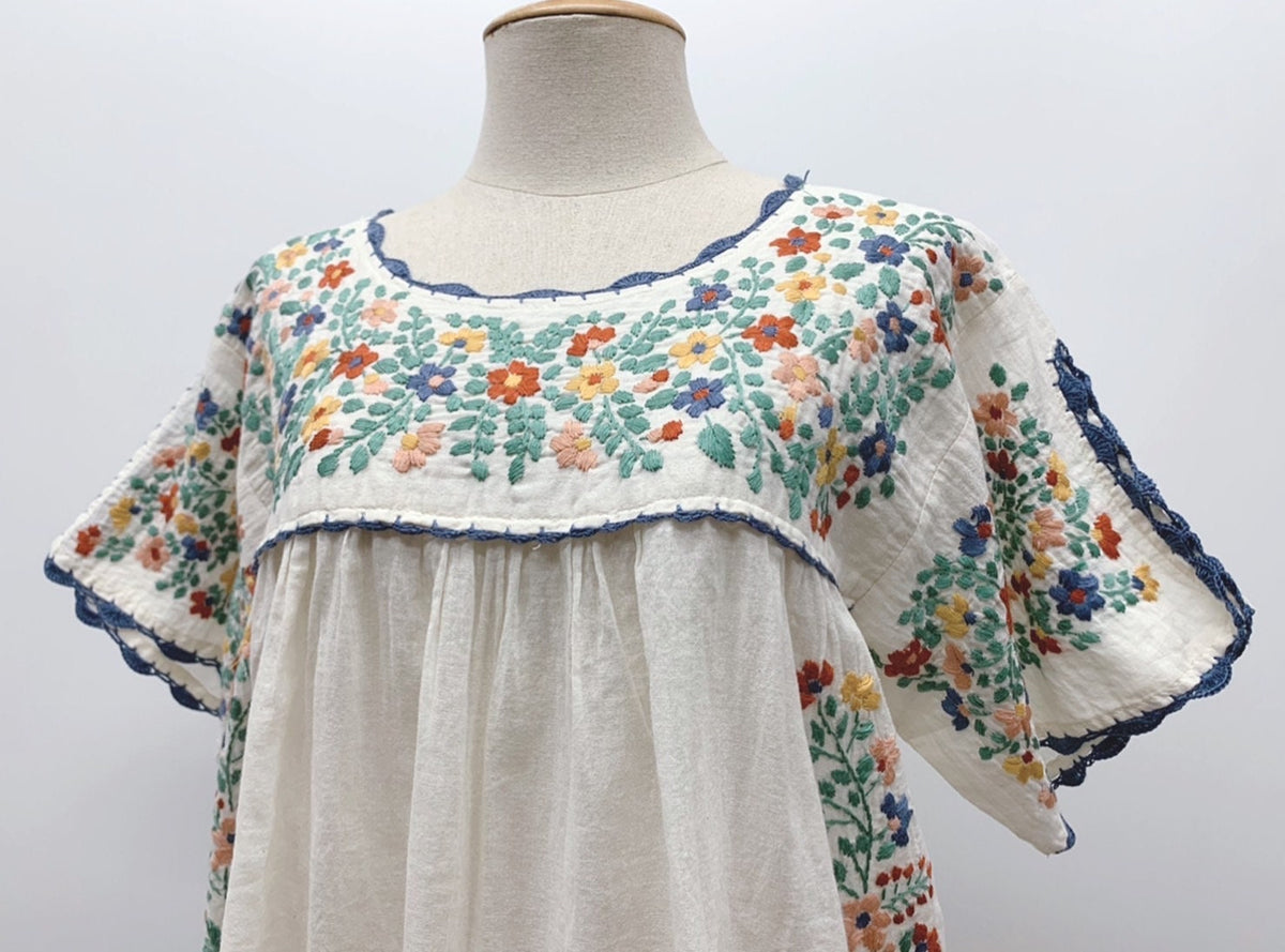 Kit Beige Cotton Blouse — view 6
