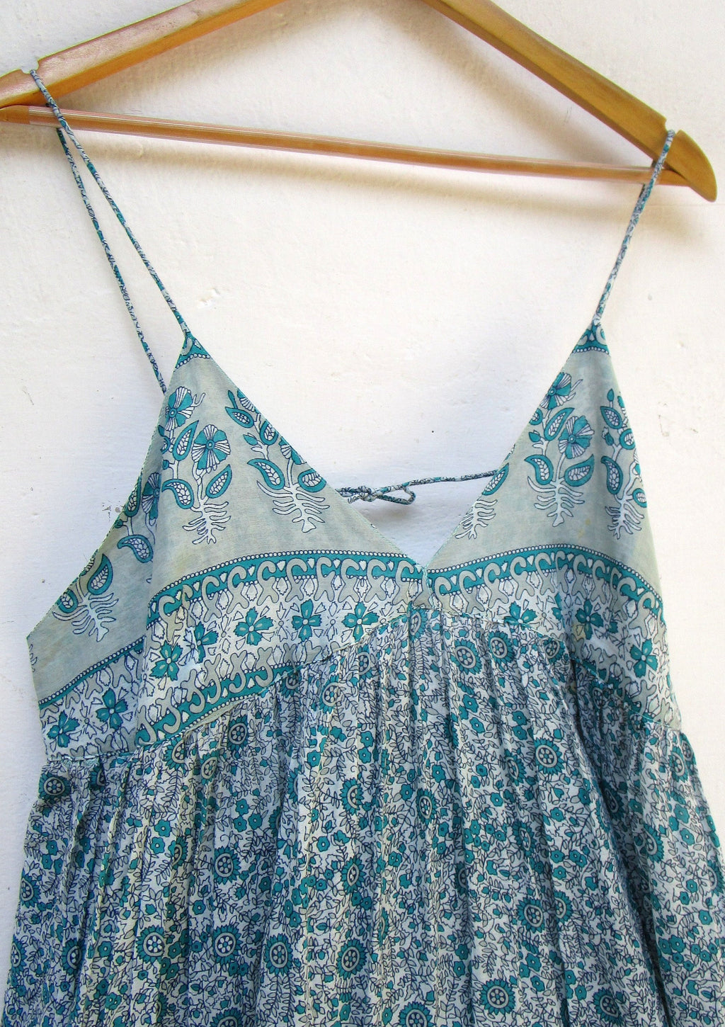 Jade Floral Cotton Maxi Dress — view 2