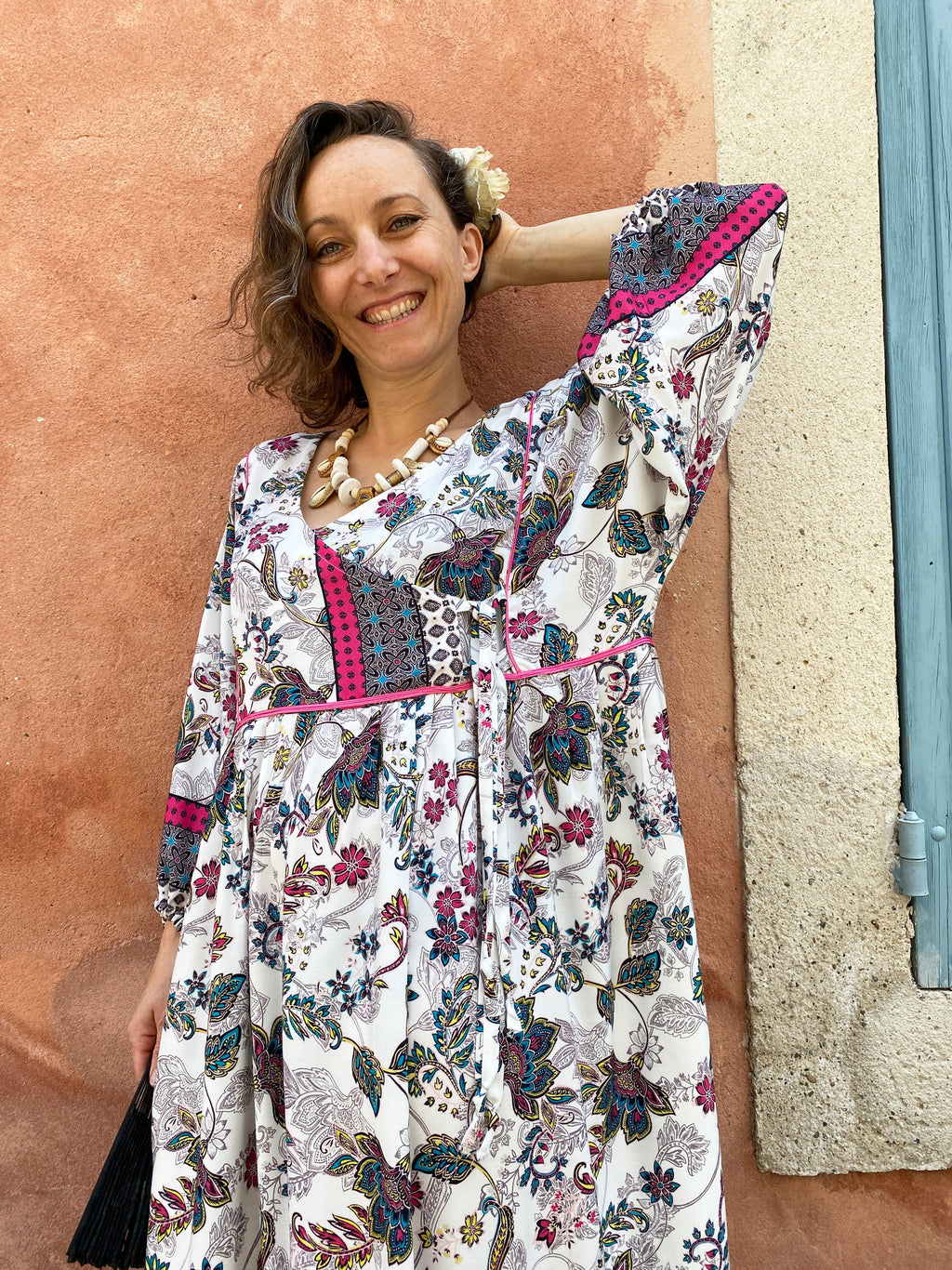 Kaia Floral Maxi Dress — view 2