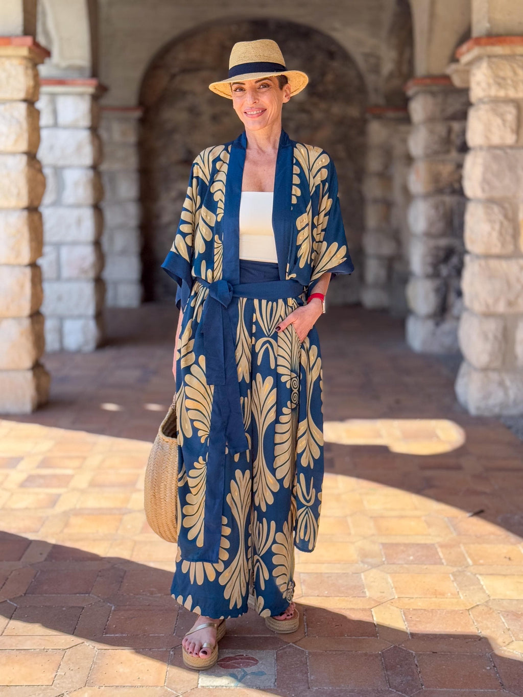 Hazel Navy Pants — view 5