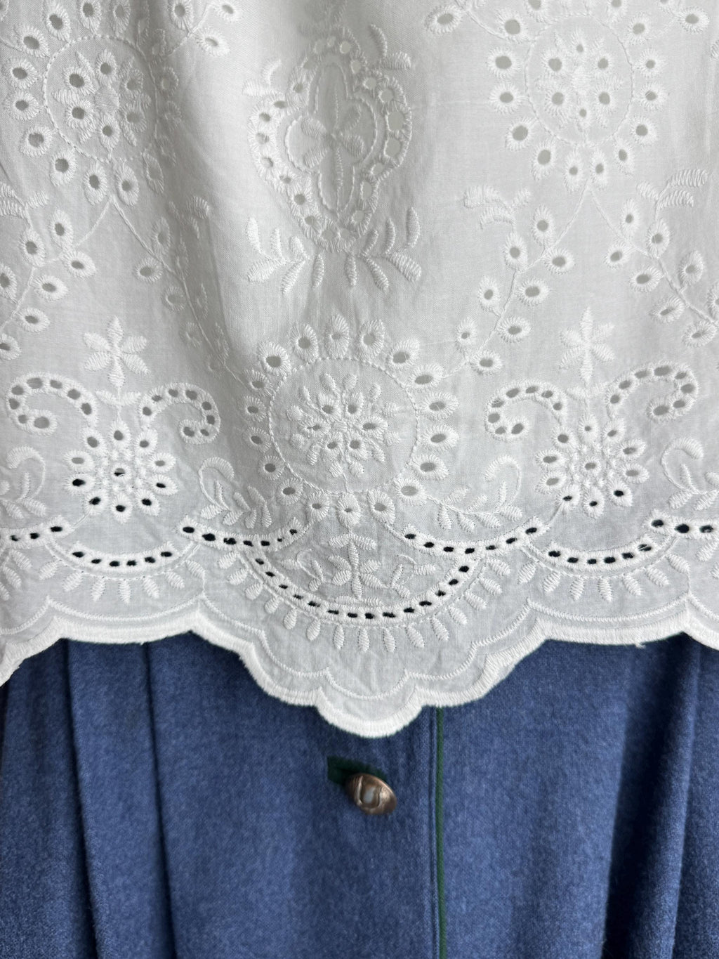 Remy White Lace Blouse — view 3
