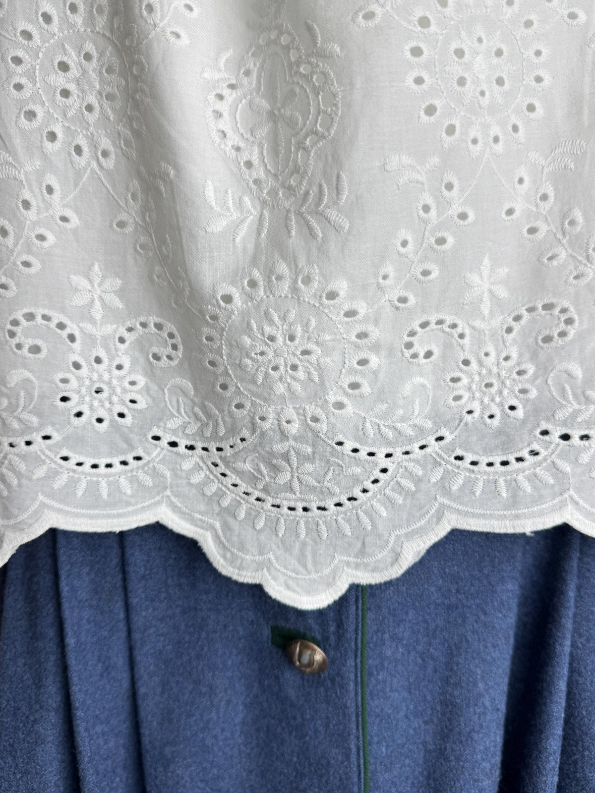 Remy White Lace Blouse — view 3