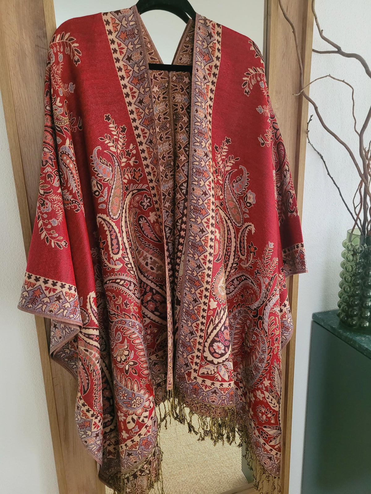 Ivy Paisley Cotton Kimono — view 4