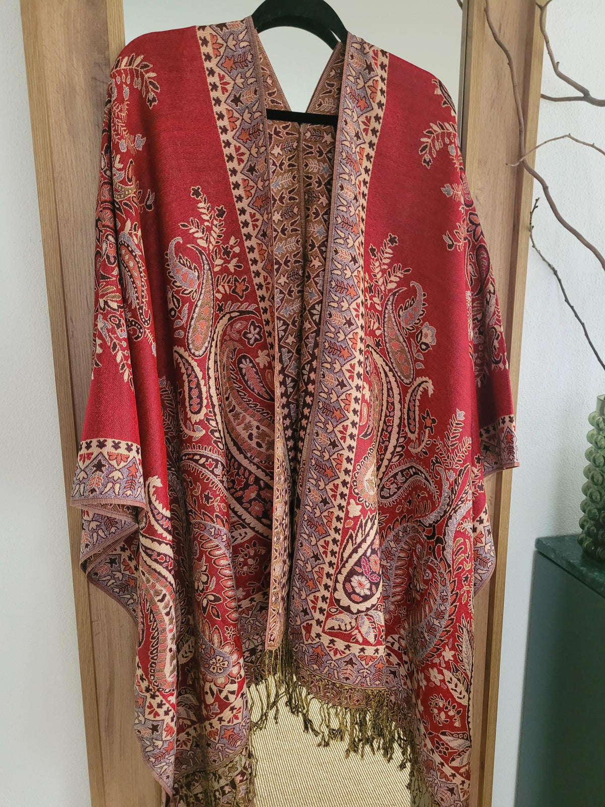 Ivy Paisley Cotton Kimono — view 5