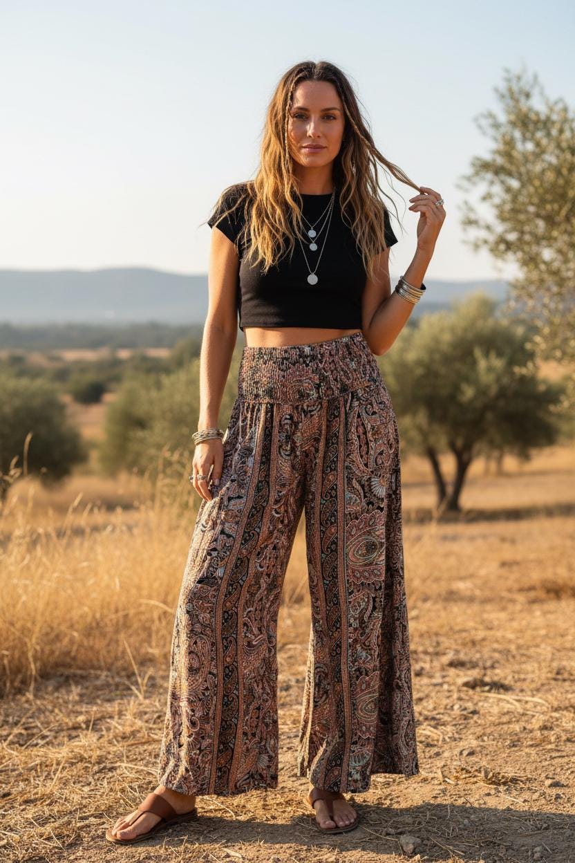 Anya Black Pants — view 3