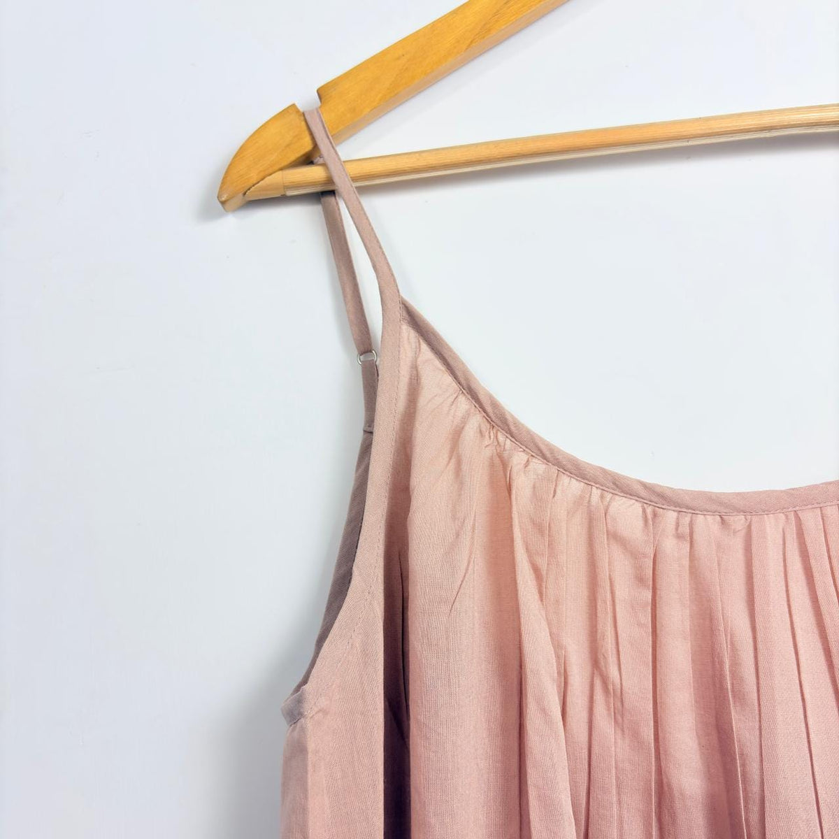 Flora Peach Cotton Maxi Dress — view 6