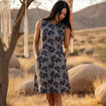 Yara Floral Cotton Mini Dress — Hippie Chick