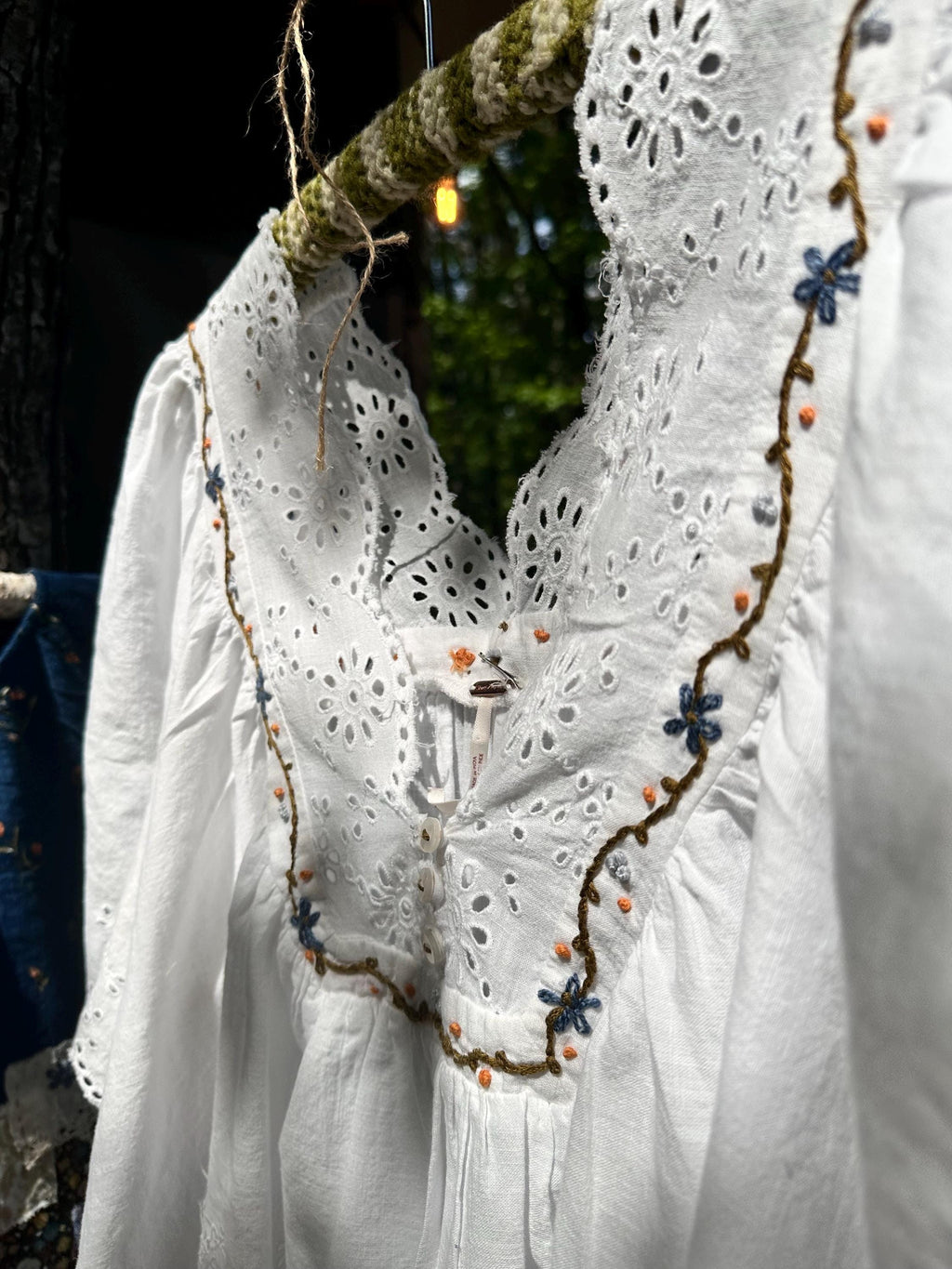 Aria Floral Lace Blouse — view 3