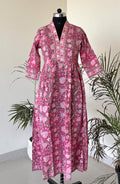 Uma Floral Cotton Maxi Dress — Hippie Chick