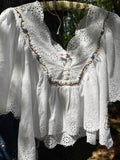 Aria Floral Lace Blouse — Hippie Chick