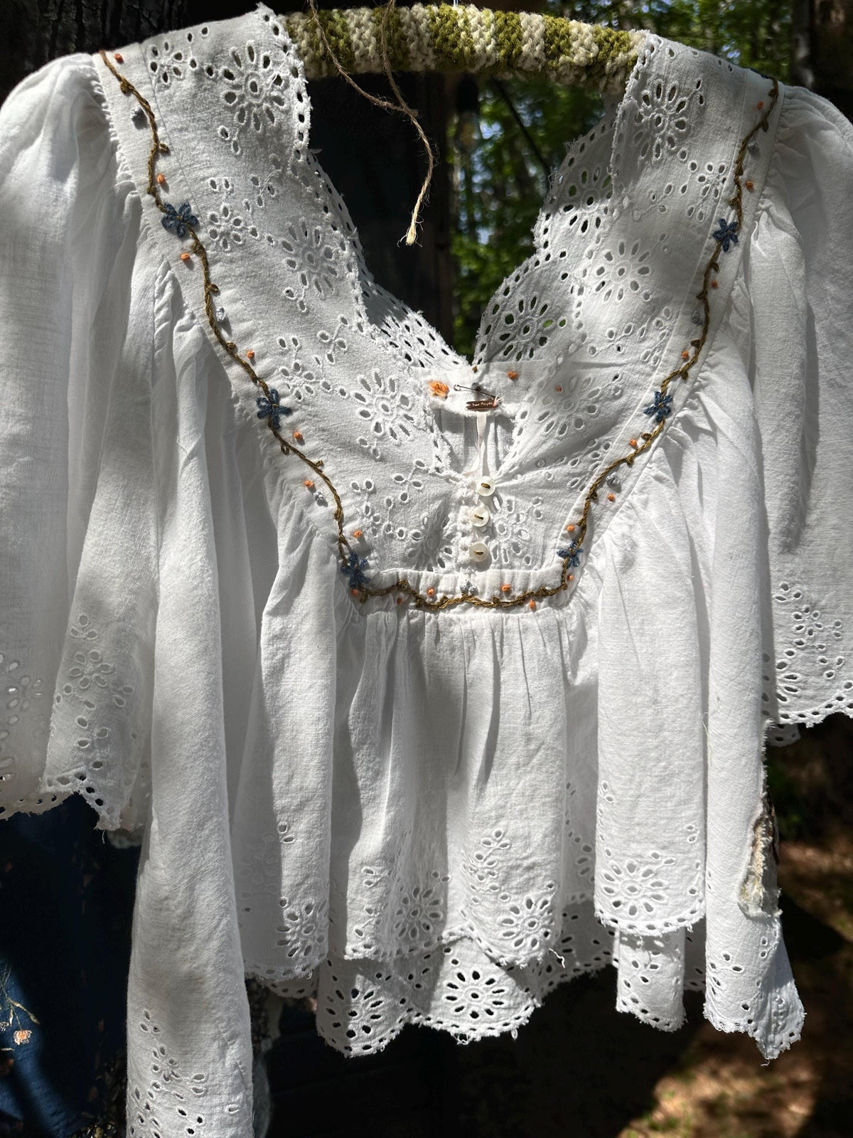 Aria Floral Lace Blouse — Hippie Chick