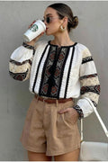 Piper Black Lace Blouse — Hippie Chick