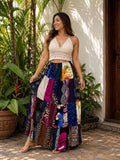 Lotte Black Tiered Maxi Skirt — Hippie Chick