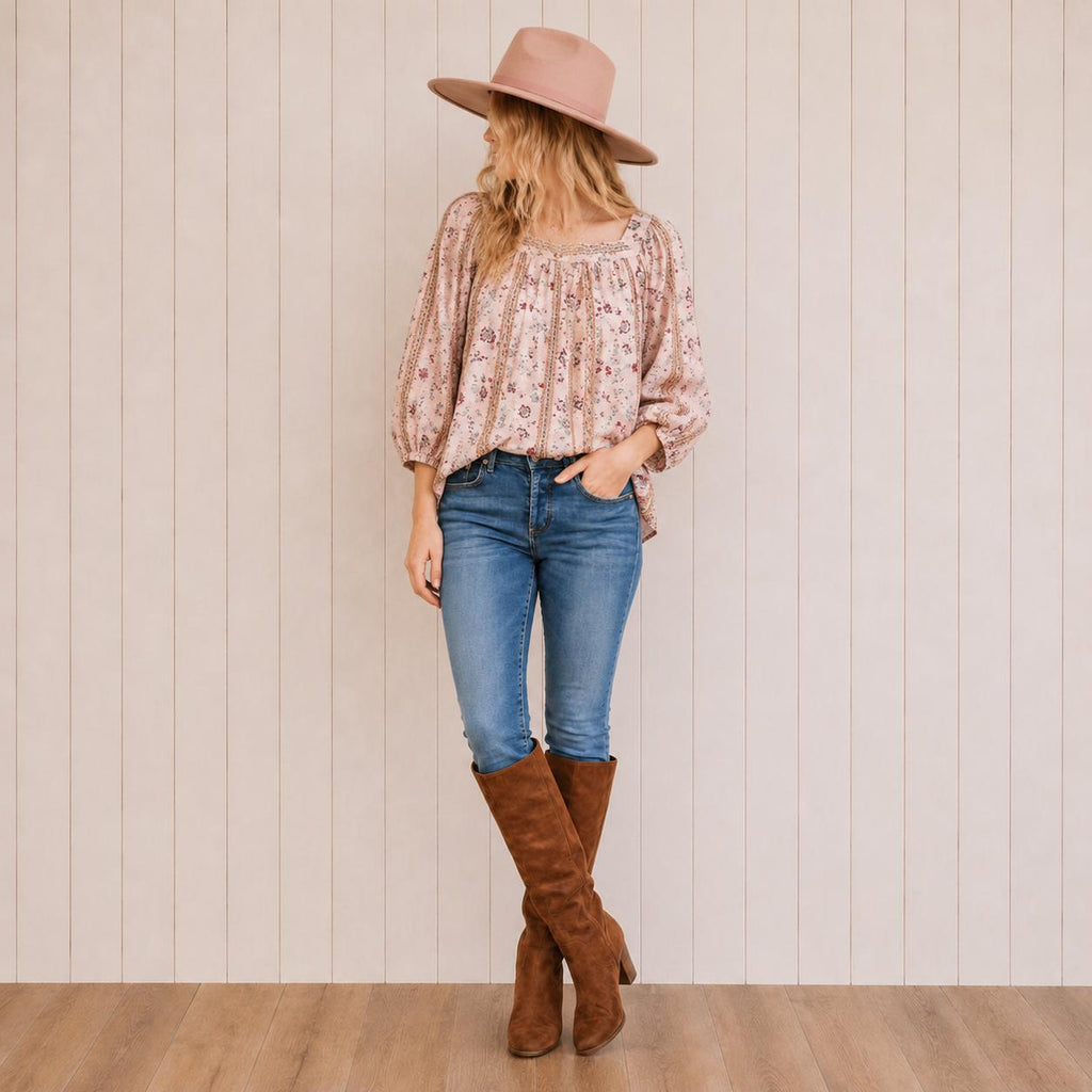 Etta Floral Blouse — view 3