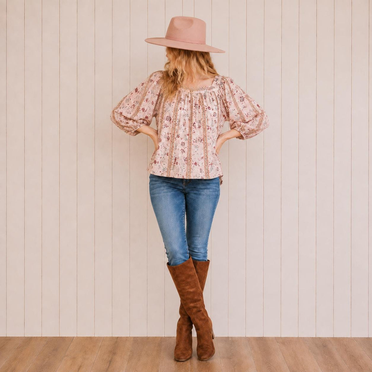 Etta Floral Blouse — view 2